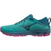 Mizuno Wave Rider TT Running Shoes Women - Lagoon / Moroccan Blue / Pink Peacock