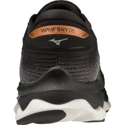 Mizuno Wave Sky 5 Running Shoes Men - Black / Silver / Orange Copper 12 Mizuno Wave Sky 5 Running Shoes Men - Black / Silver / Orange Copper -Mizuno Store mizuno wave sky 5 running shoes black silver orange copper 6 1115829