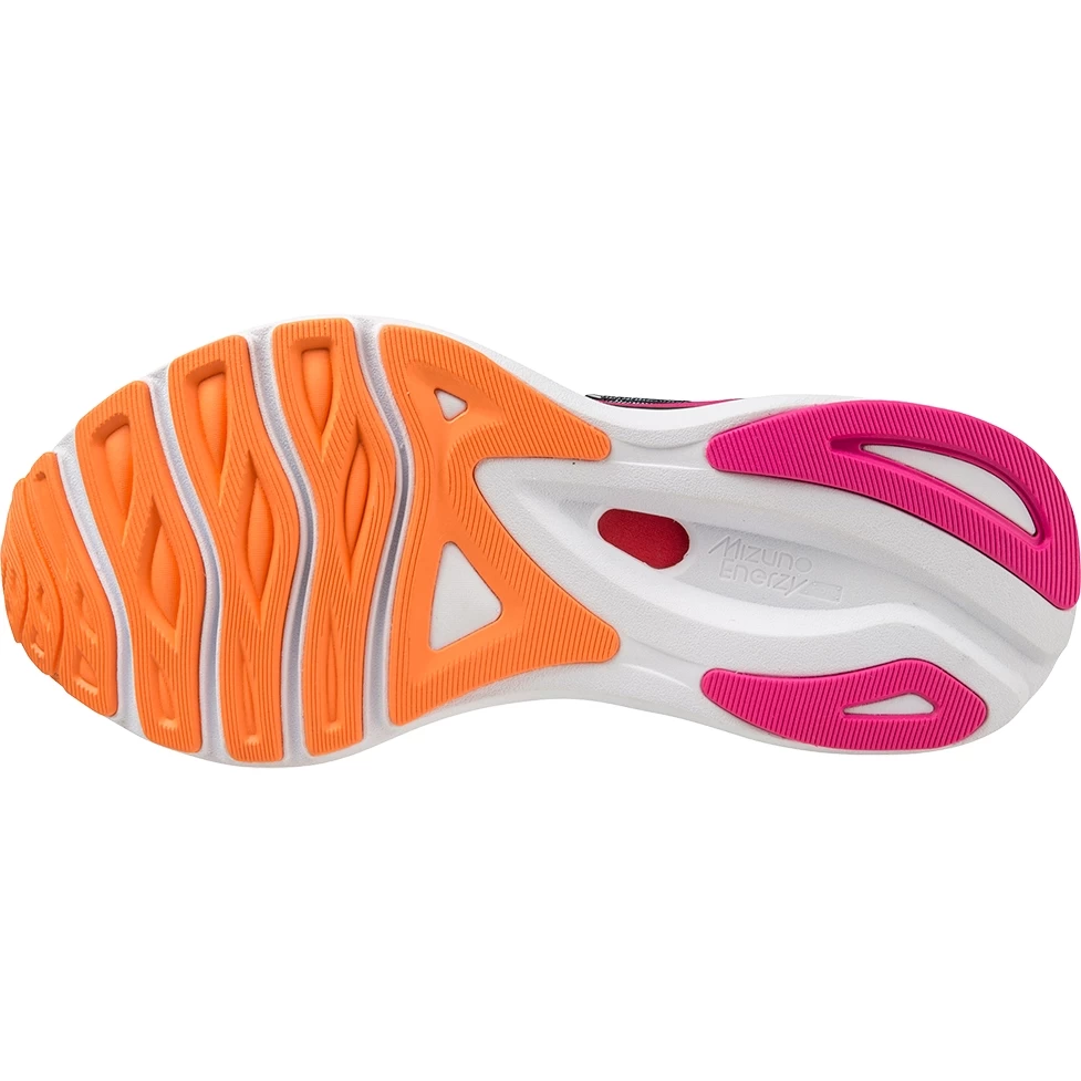 Mizuno Wave Sky 6 Running Shoes Women - Iron Gate / Nimbus Cloud / Magnificent Magenta 2 Mizuno Wave Sky 6 Running Shoes Women - Iron Gate / Nimbus Cloud / Magnificent Magenta - Image 2