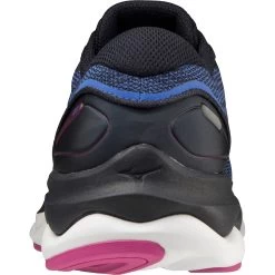 Mizuno Wave Skyrise 3 Running Shoes Women - Amparo Blue / Silver / Festival Fuchsia -Mizuno Store mizuno wave skyrise 3 womens running shoes amparo blue silver festival fuchsia 5 1236250