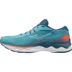 Mizuno Wave Skyrise 4 Running Shoes Men - Blue Ashes / Nimbus Cloud / Soleil