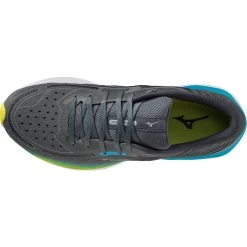 Mizuno Wave Skyrise 4 Running Shoes Men - Stormy Weather / Pearl Blue / Jet Blue -Mizuno Store mizuno wave skyrise 4 running shoes stormy weather pearl blue jet blue 4 1504023