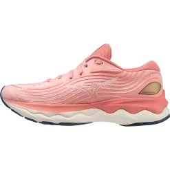 Mizuno Wave Skyrise 4 Running Shoes Women - Peach Bud / Vaporous Gray / Peach Blossom