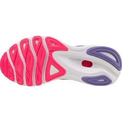 Mizuno Wave Skyrise 4 Running Shoes Women - Stormy Weather / Pearl Blue / Purple Punch -Mizuno Store mizuno wave skyrise 4 womens running shoes stormy weather pearl blue purple punch 5 1504030